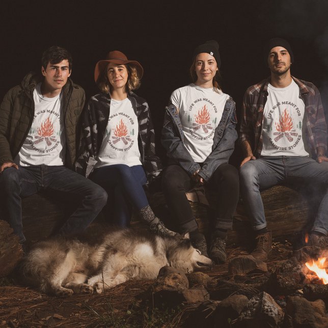 Campfire Stories Camping  T-Shirt (Creator Uploaded)