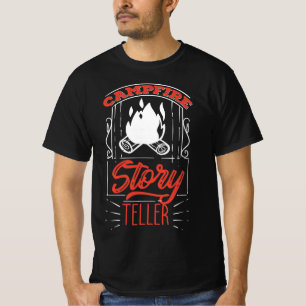 Campfire Story teller camping gift T-Shirt