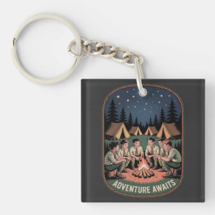 Campfire Tales Key Ring