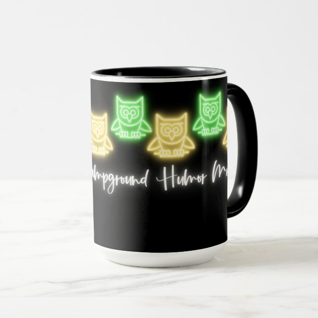 Campground Humour Mug (Front Right)