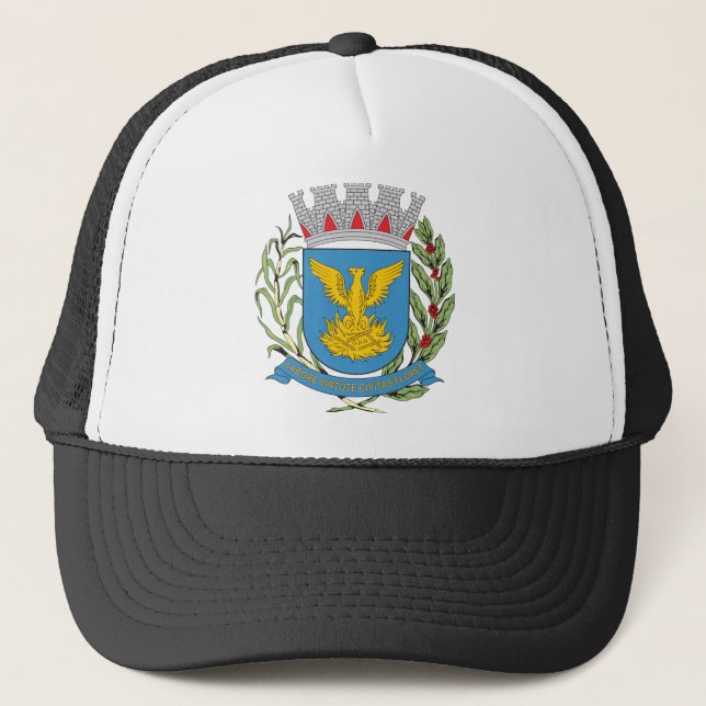 Campinas Coat of Arms Trucker Hat (Front)