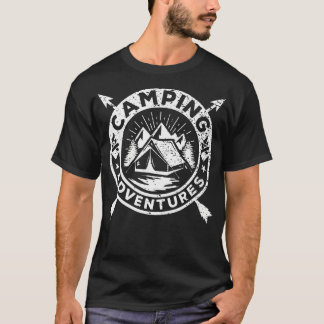 Camping Adventures Outdoors And Nature Graphic T-Shirt