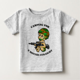 Camping Baby Infant Suit Baby T-Shirt