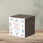 Camping Birthday Party Thank You Favour Box<br><div class="desc">Say thank you in style with these trendy birthday party favour boxes. This design is easy to personalise with your special thank you wording and your guests will be thrilled when they receive these fabulous favour boxes. Matching party items can be found in the collection.</div>
