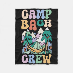 Camping Bridal Party Camp Bachelorette Camp Bach C Fleece Blanket