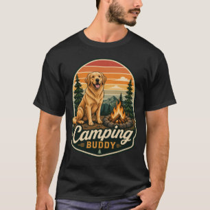 Camping Buddy Dog T-Shirt