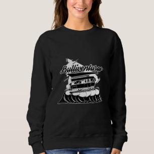 Camping Bulliventures I Travel Surfing Motorhome V Sweatshirt