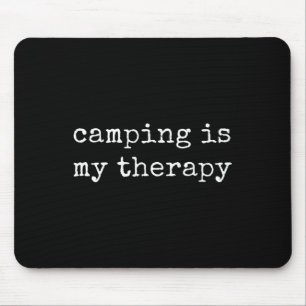 Camping By Design Tee Company Uni-adults Camping H Mouse Pad