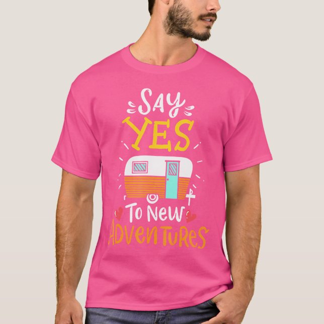 Camping Camper Camp T-Shirt (Front)