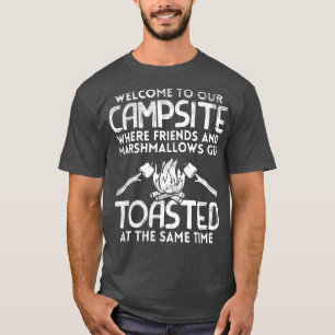 Camping Campfire and Marshmallows T-Shirt