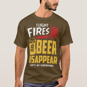 Camping Campfire Beer 5 T-Shirt