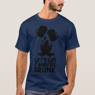 Camping Campfire Drunk T-Shirt