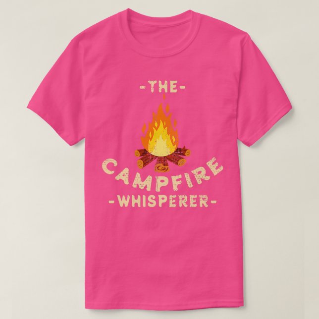 Camping Campfire Whisperer 1 T-Shirt (Design Front)