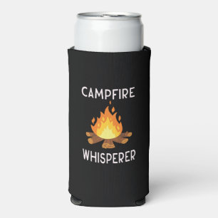 Camping - Campfire Whisperer  Seltzer Can Cooler