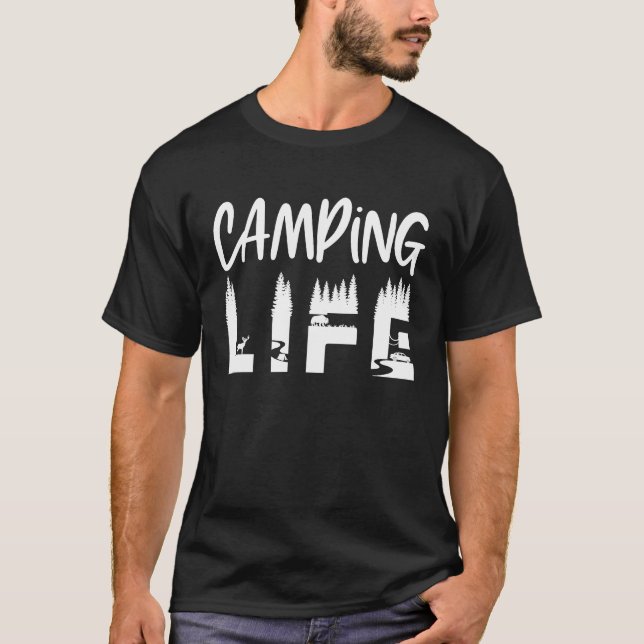 Camping Camping  Outdoor T-Shirt (Front)