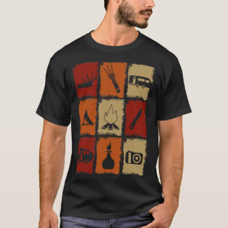 Camping Camping Stuff Retro 2 T-Shirt
