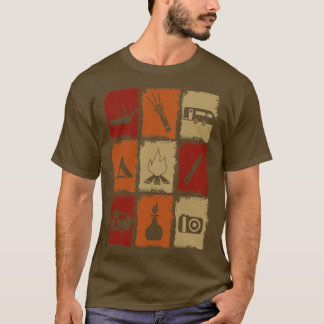 Camping Camping Stuff Retro 2 T-Shirt