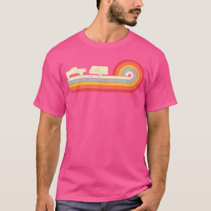 Camping Caravan Retro Vintage Truck Travel Traile T-Shirt