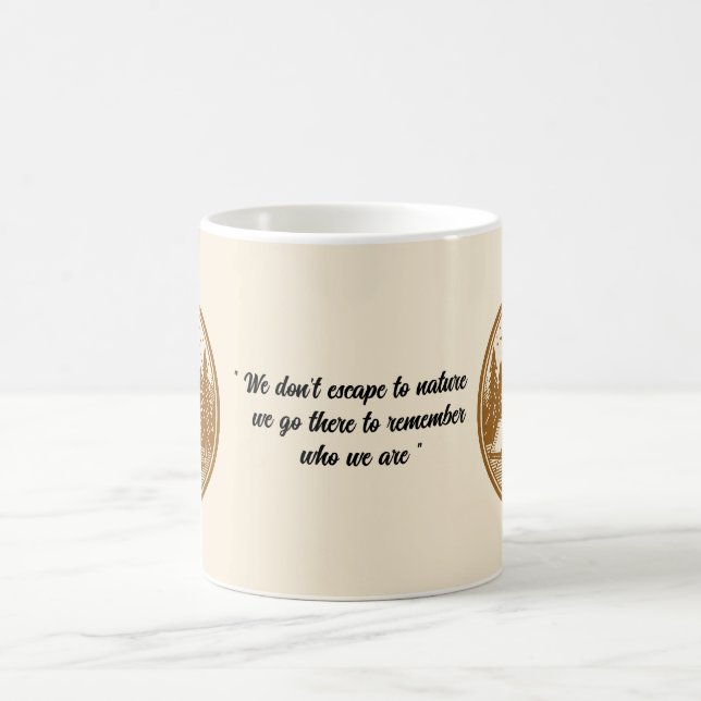 Camping  coffee mug (Center)