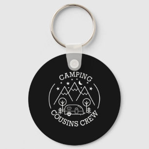 Camping Cousins Crew Family Reunion Road Trip 2025 Key Ring