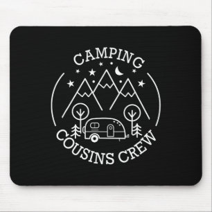 Camping Cousins Crew Family Reunion Road Trip 2025 Mouse Pad