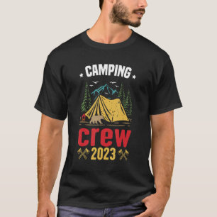 Camping Crew 2023 Family Vacation Trip Family Camp T-Shirt