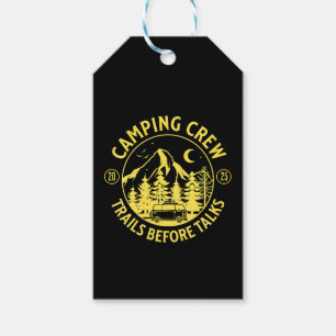 Camping Crew 2025 Camper Gift Tags