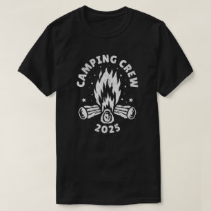 Camping Crew 2025 Camper Vintage T-Shirt