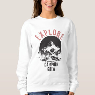 Camping Crew Camper Camp Campsite Lover Sweatshirt