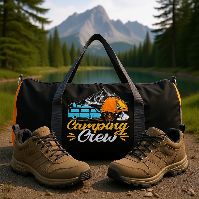 Camping Crew Camper Van Duffle Bag (Creator Uploaded)