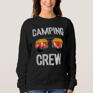 Camping Crew Cousin Camp Matching Family Vacation Sweatshirt