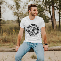 Camping Crew Friends Fires Drinks | Men T-Shirt