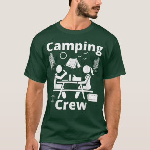 Camping Crew Matching Family Camp Design for mum d T-Shirt