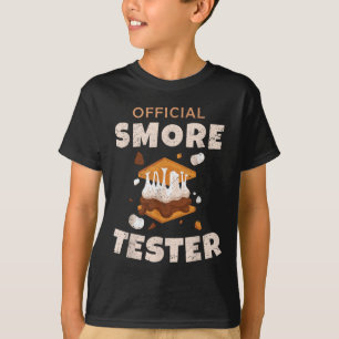 Camping Crew Official Smore Tester Marshmallows Sm T-Shirt