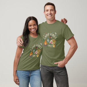 Camping Crew Shirt   Retro Outdoors T-Shirt