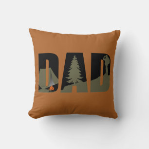 Camping Dad gifts Cushion