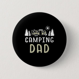 Camping Dad Wanderlust Nature Camper Stargazing Ca 6 Cm Round Badge