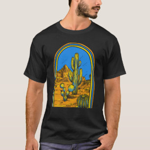 Camping Desert Landscape Cactus Desert Life Succul T-Shirt