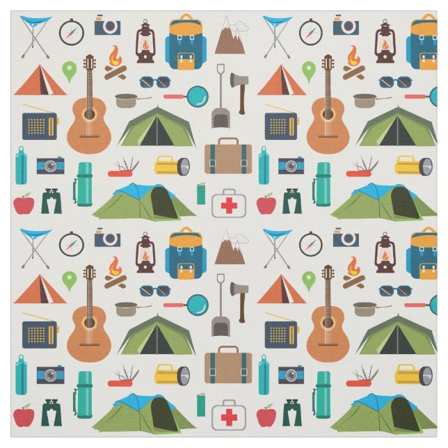 Camping Equipment Fabric (Swatch)