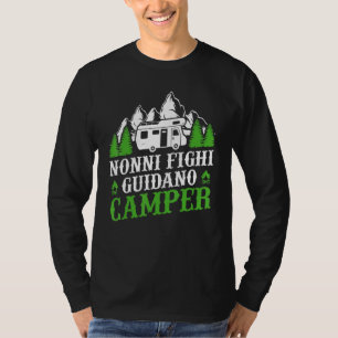 Camping Fanny Grandparents Driving Camping T-Shirt