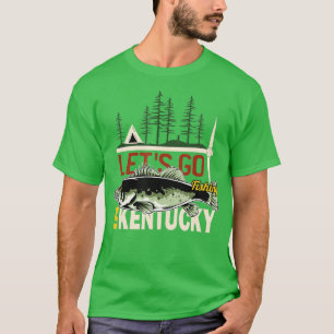 Camping Fishing in Kentucky Nature Kentucky Fishi T-Shirt