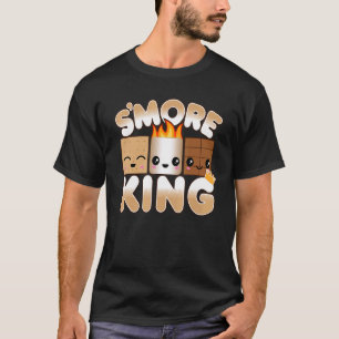 Camping For Boys Smores Smore King T-Shirt
