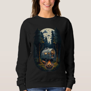 Camping Forest Holiday WoMo Caravan Natural Tent C Sweatshirt