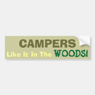 Camping Fun! Bumper Sticker