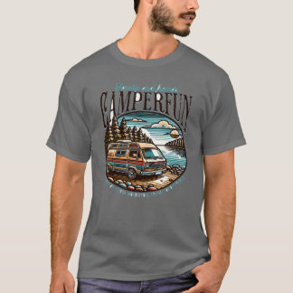 camping fun gift T-Shirt