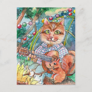 Camping Fun Postcard
