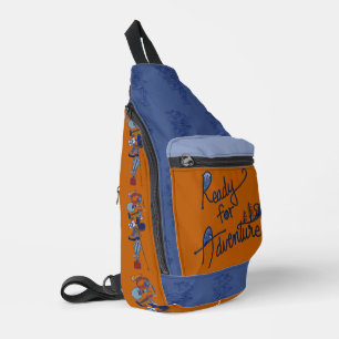 Camping Gear Print Cut Sew Bag