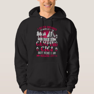 Camping Gigi Supper Cool Gigi Summer Holiday Hoodie