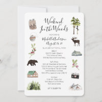 Camping Glamping Bachelorette Weekend Itinerary
