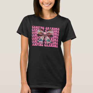 Camping Grandma RV Camping Camper Motorhome Nana C T-Shirt